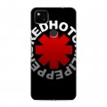 Дизайнерский пластиковый чехол для Google Pixel 4a Red Hot Chili Peppers