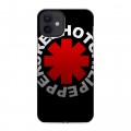 Дизайнерский силиконовый чехол для Iphone 12 Red Hot Chili Peppers