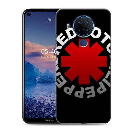 Дизайнерский силиконовый чехол для Nokia 5.4 Red Hot Chili Peppers