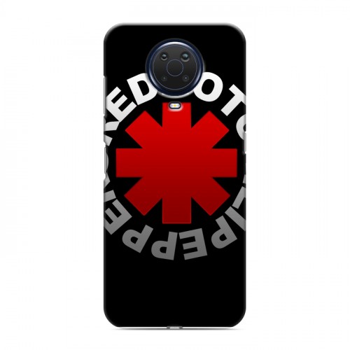 Дизайнерский силиконовый чехол для Nokia G20 Red Hot Chili Peppers