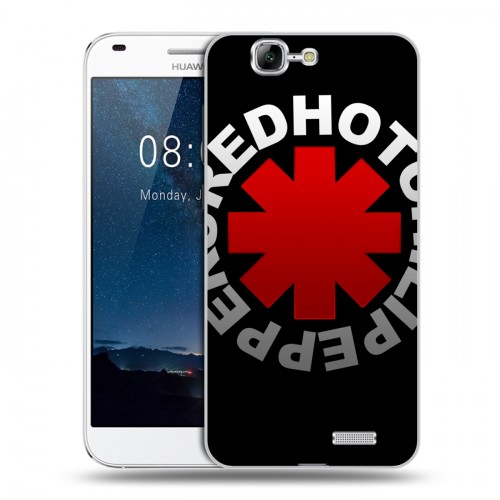 Дизайнерский пластиковый чехол для Huawei Ascend G7 Red Hot Chili Peppers