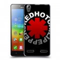 Дизайнерский пластиковый чехол для Lenovo A6000 Red Hot Chili Peppers