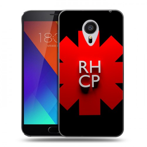 Дизайнерский пластиковый чехол для Meizu MX5 Red Hot Chili Peppers