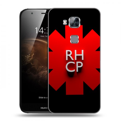 Дизайнерский силиконовый чехол для Huawei G8 Red Hot Chili Peppers