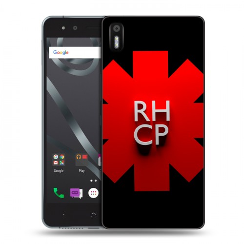 Дизайнерский пластиковый чехол для BQ Aquaris X5 Red Hot Chili Peppers