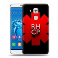 Дизайнерский пластиковый чехол для Huawei Nova Plus Red Hot Chili Peppers