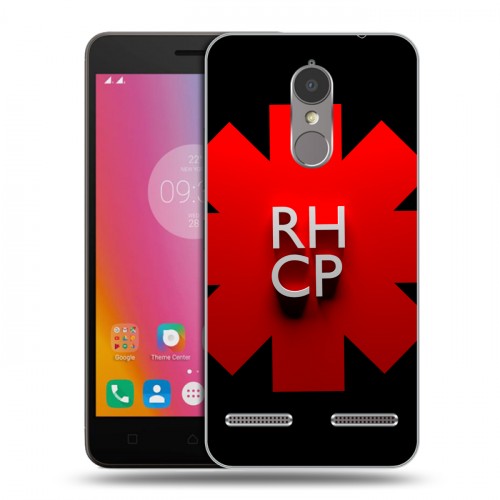 Дизайнерский силиконовый чехол для Lenovo K6 Red Hot Chili Peppers