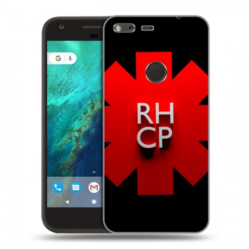 Дизайнерский пластиковый чехол для Google Pixel Red Hot Chili Peppers