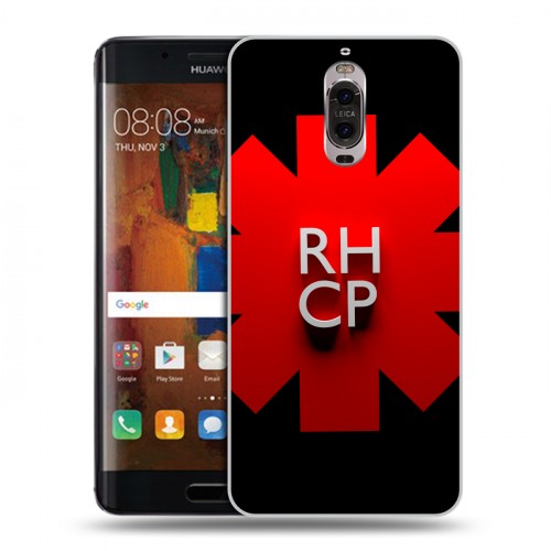 Дизайнерский пластиковый чехол для Huawei Mate 9 Pro Red Hot Chili Peppers