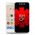 Дизайнерский пластиковый чехол для ZTE Blade V8 Red Hot Chili Peppers