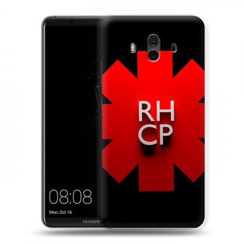 Дизайнерский пластиковый чехол для Huawei Mate 10 Red Hot Chili Peppers