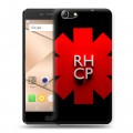 Дизайнерский силиконовый чехол для Micromax Canvas 2 (2017) Q4310 Red Hot Chili Peppers