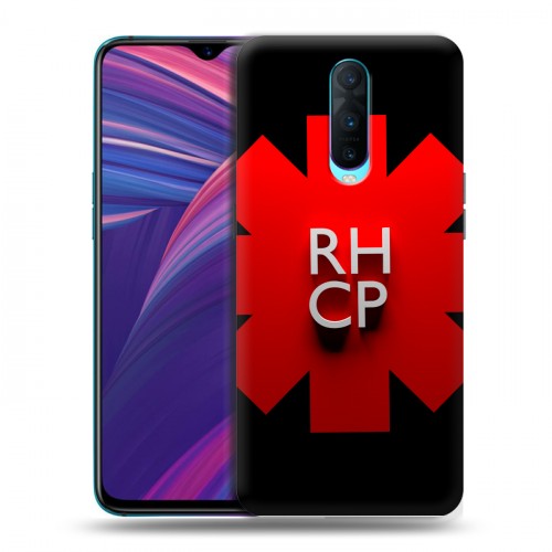 Дизайнерский пластиковый чехол для OPPO RX17 Pro Red Hot Chili Peppers