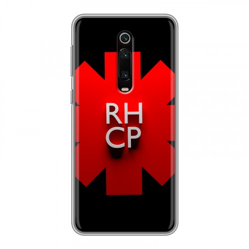 Дизайнерский силиконовый чехол для Xiaomi RedMi K20 Red Hot Chili Peppers