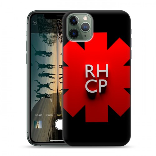 Дизайнерский пластиковый чехол для Iphone 11 Pro Red Hot Chili Peppers