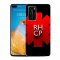 Дизайнерский пластиковый чехол для Huawei P40 Red Hot Chili Peppers