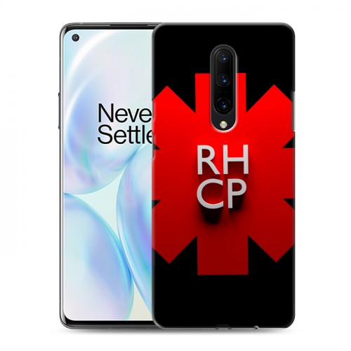 Дизайнерский пластиковый чехол для OnePlus 8 Red Hot Chili Peppers