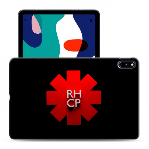 Дизайнерский силиконовый с усиленными углами чехол для Huawei MatePad Red Hot Chili Peppers