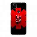 Дизайнерский пластиковый чехол для Google Pixel 4a Red Hot Chili Peppers