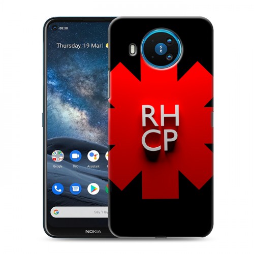 Дизайнерский силиконовый чехол для Nokia 8.3 Red Hot Chili Peppers