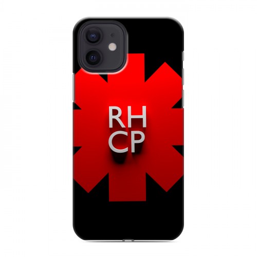 Дизайнерский силиконовый чехол для Iphone 12 Red Hot Chili Peppers