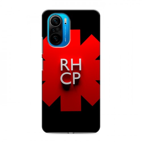 Дизайнерский силиконовый чехол для Xiaomi Poco F3 Red Hot Chili Peppers