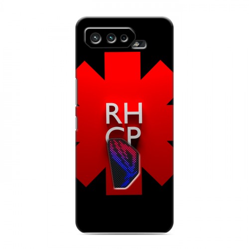 Дизайнерский силиконовый чехол для ASUS ROG Phone 5 Red Hot Chili Peppers