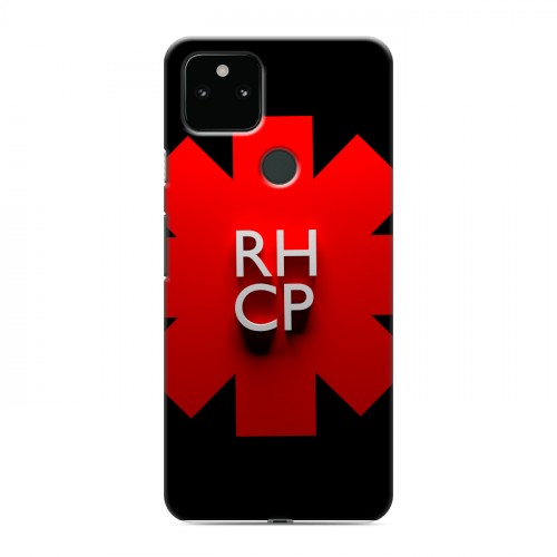 Дизайнерский силиконовый чехол для Google Pixel 5a 5G Red Hot Chili Peppers