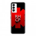 Дизайнерский силиконовый чехол для Tecno Camon 18 Red Hot Chili Peppers