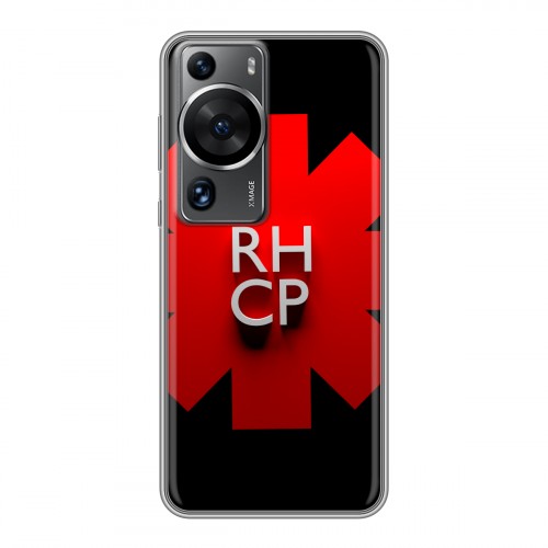 Дизайнерский силиконовый чехол для Huawei P60 Red Hot Chili Peppers