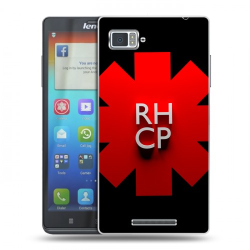 Дизайнерский пластиковый чехол для Lenovo Vibe Z Red Hot Chili Peppers