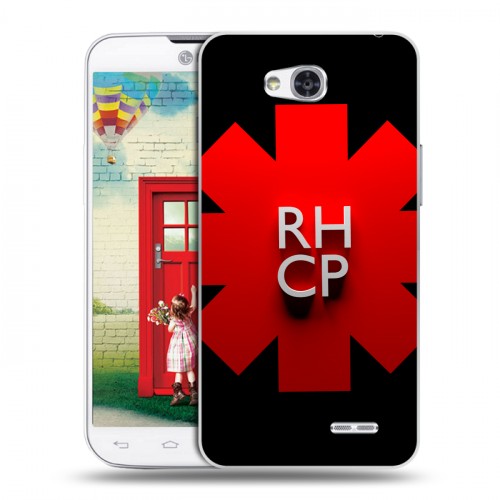 Дизайнерский пластиковый чехол для LG L80 Red Hot Chili Peppers