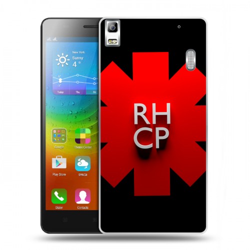 Дизайнерский пластиковый чехол для Lenovo A7000 Red Hot Chili Peppers