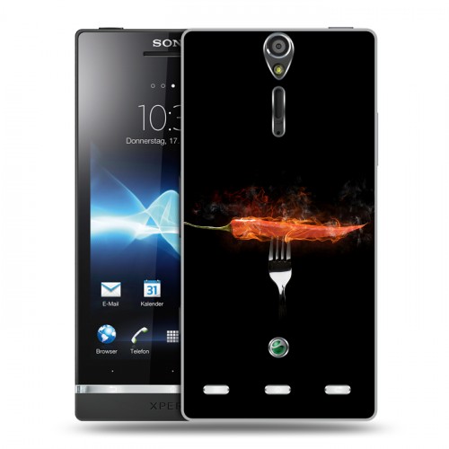 Дизайнерский пластиковый чехол для Sony Xperia S Red Hot Chili Peppers