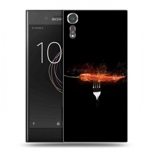 Дизайнерский пластиковый чехол для Sony Xperia XZs Red Hot Chili Peppers