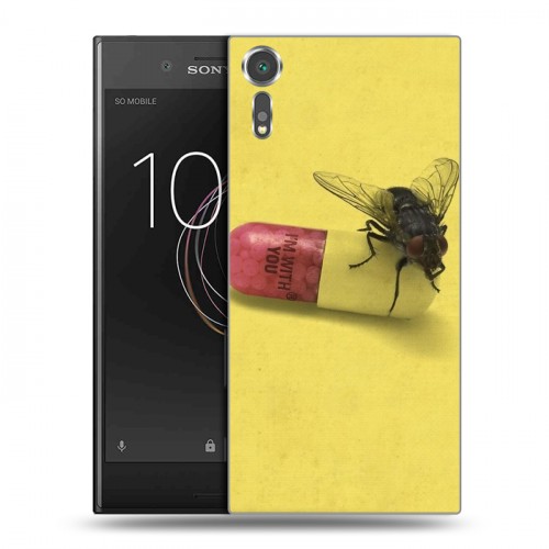 Дизайнерский пластиковый чехол для Sony Xperia XZs Red Hot Chili Peppers