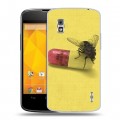 Дизайнерский пластиковый чехол для LG Google Nexus 4 Red Hot Chili Peppers