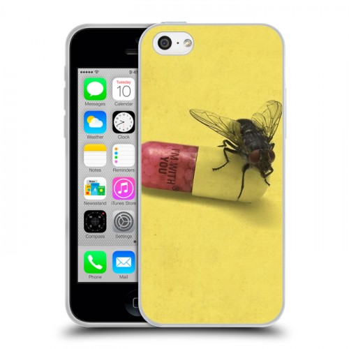 Дизайнерский пластиковый чехол для Iphone 5c Red Hot Chili Peppers