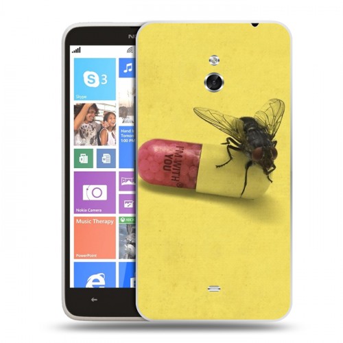 Дизайнерский пластиковый чехол для Nokia Lumia 1320 Red Hot Chili Peppers