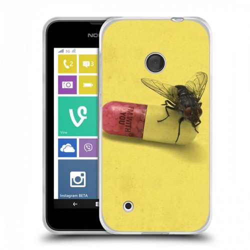 Дизайнерский пластиковый чехол для Nokia Lumia 530 Red Hot Chili Peppers