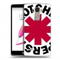 Дизайнерский силиконовый чехол для LG G4 Stylus Red Hot Chili Peppers