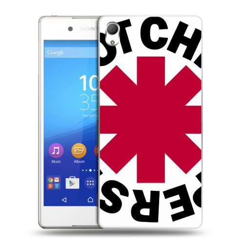 Дизайнерский пластиковый чехол для Sony Xperia Z3+ Red Hot Chili Peppers