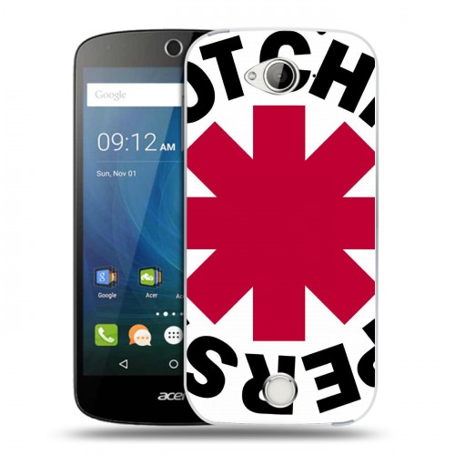 Дизайнерский силиконовый чехол для Acer Liquid Z530 Red Hot Chili Peppers