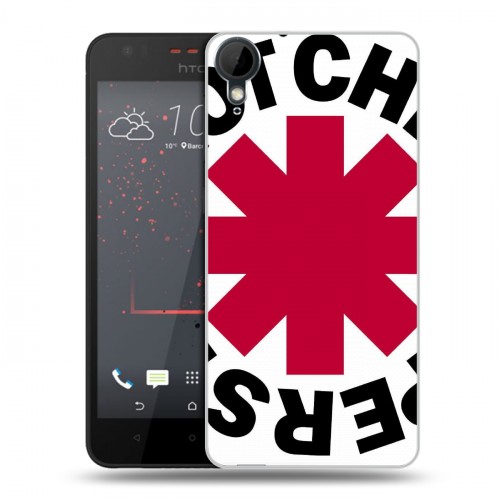 Дизайнерский пластиковый чехол для HTC Desire 825 Red Hot Chili Peppers