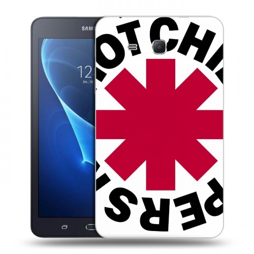 Дизайнерский силиконовый чехол для Samsung Galaxy Tab A 7 (2016) Red Hot Chili Peppers