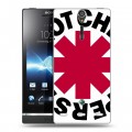 Дизайнерский пластиковый чехол для Sony Xperia S Red Hot Chili Peppers