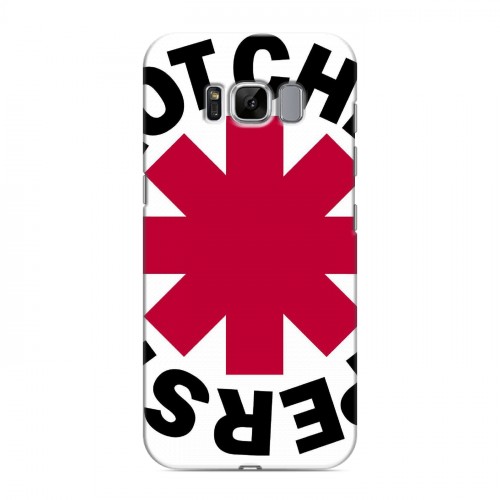 Дизайнерский силиконовый чехол для Samsung Galaxy S8 Red Hot Chili Peppers