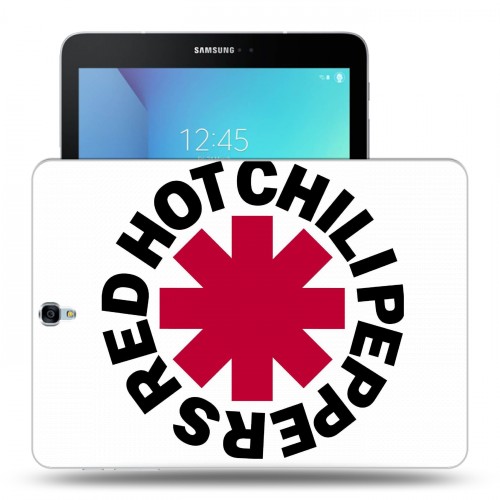 Дизайнерский силиконовый чехол для Samsung Galaxy Tab S3 Red Hot Chili Peppers