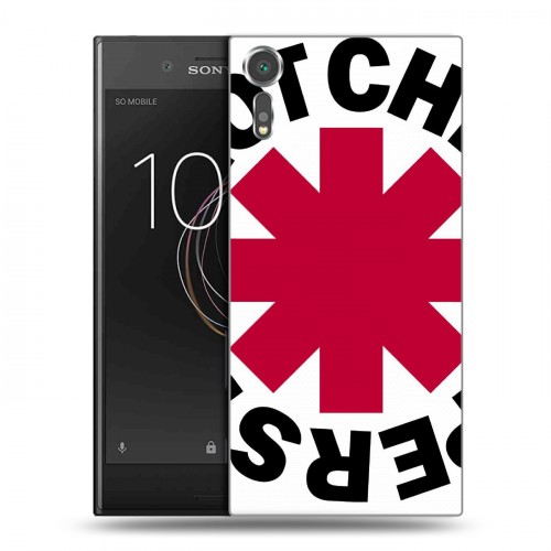 Дизайнерский пластиковый чехол для Sony Xperia XZs Red Hot Chili Peppers