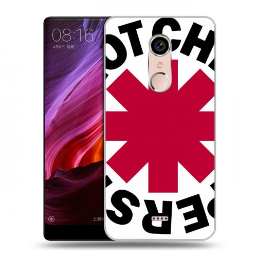 Дизайнерский силиконовый чехол для BQ Strike Selfie Max Red Hot Chili Peppers